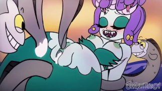 Cuphead Cala Maria baas monster zeemeermin geneukt