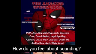 Deadpool wird von Spidermans gigantischem Schwanz gefickt