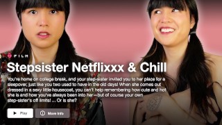POV: Je bent Netflix & chillen met je trans stiefzus en dingen worden geil ...