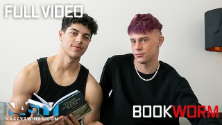 NastyTwinks - Bookworm - Harley Xavier, Jordan Haze - ステップブラザーズプレイ同時ママの離れて - フルビデオ