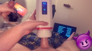 Pulsante Sborrata Cazzo Cazzo Macchina Giocattolo da @sexo_eadda!!!!