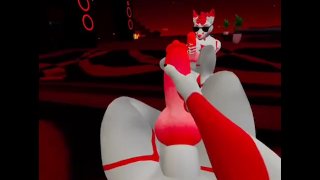 Peludo acaricia su enorme polla en el chat de realidad virtual! ERP