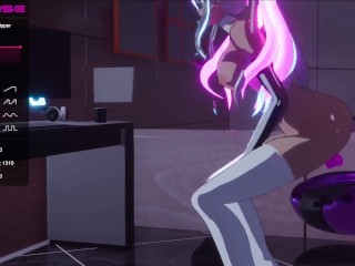 Big Booba Waifu Gets Fucked and Squirts like a Fountain