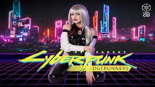 EDGERUNNERとサイバーパンクLucyファックとしてのBusty Jewelz Blu