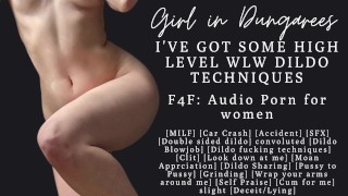 F4F | ASMR Audio Porn per donne | MILF ti mostra nuove tecniche di dildo | Dildo Pompino | Dildo Cazzo