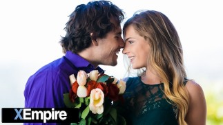 Bella bionda wt Sbattere il corpo Smashes Hunk Al 1 ° appuntamento - Sydney Cole - XEmpire