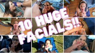 Pijpbeurt facial compilatie | Princess Poppy | CJ Gotham