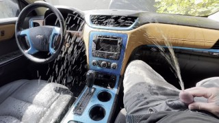 Coche caliente orinar y semen