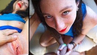 巨乳のイタリア人がルームメイトを誘惑して中出しさせる