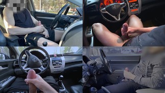 Public Cumpilation #3 - 15 Cumshots in Public
