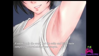 Life In Submission E09 - Lambendo as axilas suadas de Mistress Leah após seu treinamento