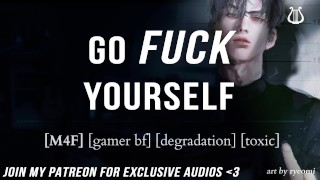 Ich habe keine Zeit für dich, also geh FUCK DICH || Männliches Stöhnen || Audio Erotik ASMR