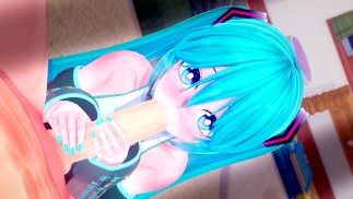 初音ミクは、最高のフェラチオプロジェクトセカイが、生暖を😍与えます