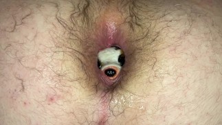 Een pluche in mijn harige gaatje doen
