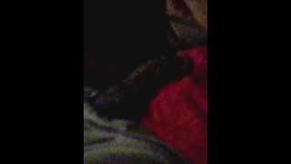 Blk dick Redbone strzela orzechem na ręczniku