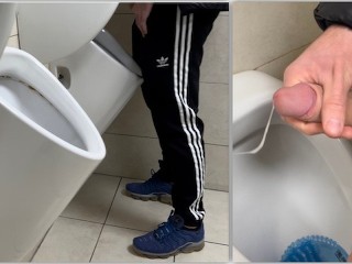 Rovný Dude Přišel Na Veřejné Záchodky, Když Se Gay Bro Dotkl Jeho Penisu