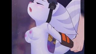リベットでシャワーを浴びる