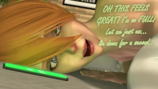 Próbuję czegoś nowego [Giantess Anal Vore]