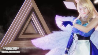 [MMD] HELLOVENUS - Tajemnicza Ahri Seksowny Kpop Taniec League of Legends Bez Cenzury Hentai 4K 60FPS
