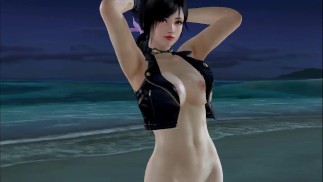 Dead or Alive Xtreme Venus Vacances Kokoro Dolphin Wave Collab Tenue nue Mod Fanservice