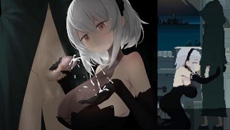 [Hentai Game Čarodějnice DECOY Gunjo video (pohybová anime hra)]