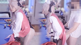 【Destin】✨Cosplay Sexe avec Tamamo, Sexy FGO Ladyboy Cosplayer, Crossdresser trans Hentai 11