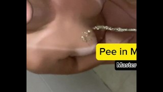 POV Писаю на мой Slave! Золотой дождь.