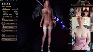 Pelean mejor en lencería 😈 súcubo juego sexual a través ⚔️ de la conquista del inframundo 🎮E6