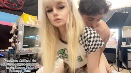 Drobná Trans Egirl Dostane V Prdeli Tvrdě