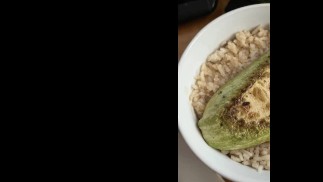 Жесткая оргия жареных кабачков и бочонок риса!