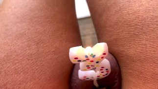 sissy piggy in kuisheid verjaardags engel Scarlett zwart