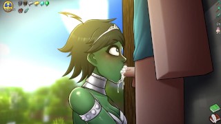Minecraft-Porno. Geile Bastelkunst. ALLE SEXSZENEN mit ZombieGirl [0.21]