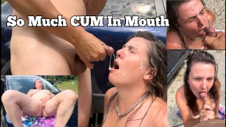 Enormous CumShot In Mouth & Facial Covered in CUM