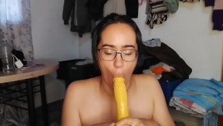 Heute habe ich meinen Jungen mitgenommen und ihn sehr gut gelutscht
