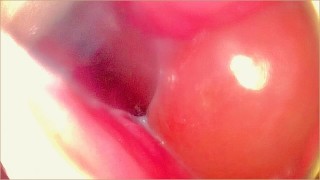🎬 TRAILER: Camera Inside Real, Pink Vagina Records Massive Creampie (Cervix POV) 💝🎨
