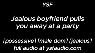 | M4F audioporno |: Jaloerse vriend fokt je... | Diepe stem |