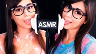 LUNAREXX ASMR DOUBLE CAMÉRA OREILLE LÉCHAGE - Sons de bouche chauds