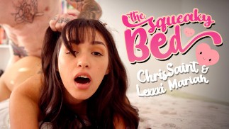 Jeune Latina en chaussettes pipe, baise et faciale - Lexxxi Mariah &Chris Saint