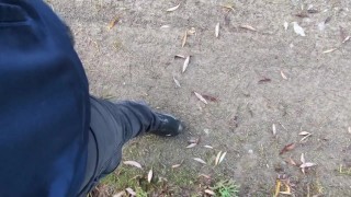 Promenade en gravier dans la nature ASMR