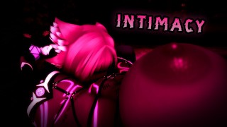 Slutty Succubus gets stomach BULGED and FACEFUCKED 💜
