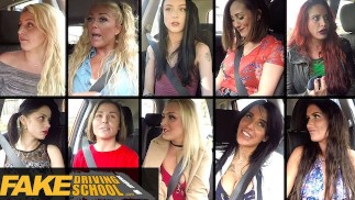 Fake Driving School - Zabawna kompilacja 10 scen nastoletnich uczniów otrzymujących "lekcję"