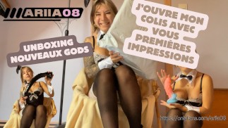 First impressions unboxing des mes nouveaux gods avec vous petite française alt