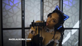 Sexy Maid Gives You Personal ASMR Care (Ear Eating, Ear Licking, Big Boobs)