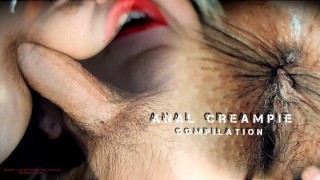 初めてのアナル-クリームパイオーガズム-Beauty成熟した熟女-編集。