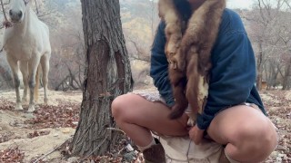 Pissing after a pony ride