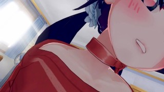 MiSide ASMR VR Roleplay ❤️ Crazy Cutie Mita vem Into seu mundo ~ Pov - LEWD - Ear Licks
