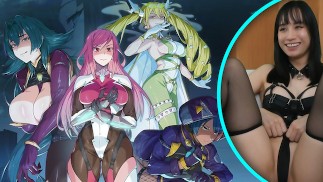 LOL... É como Charlie's Angels, mas Hentai 😆 | Transmissão ao vivo do X Angels Hentai