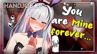 Potrzebująca Bunny dziewczyna Vtuber chce twojego kutasa na zawsze dla siebie | Vtuber Hentai Roleplay