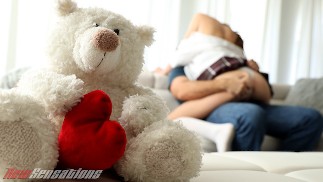 NEW SENSATIONS - Schoolgirl Athena Heart Wanted More Than a Stuffed Animal on Valentine's Day