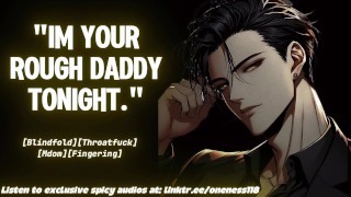 Randka z Tindera z Rough Daddy Dom | Męskie jęki | M4F | Odgrywanie ról audio ASMR